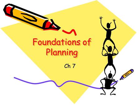 Foundations of Planning