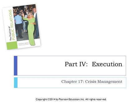 Chapter 17: Crisis Management