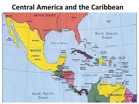 Central America and the Caribbean. The Mayans The Maya is a civilization, noted for the only known fully developed written language of the pre- Columbian.