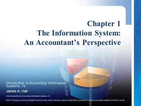 Hall, Introduction to Accounting Information Systems, 7e ©2011 Cengage Learning. All Rights Reserved. May not be scanned, copied or duplicated, or posted.