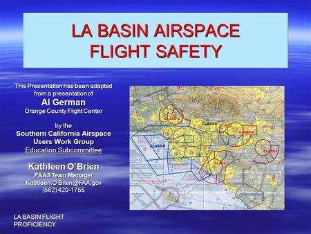 LA BASIN AIRSPACE FLIGHT SAFETY