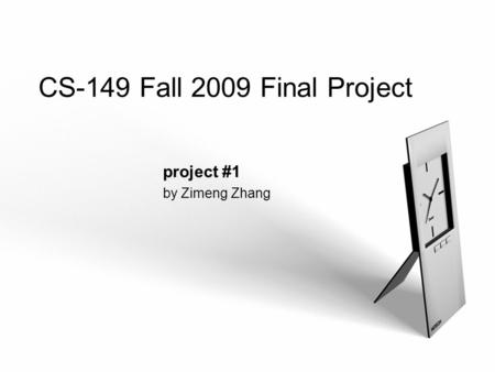 LOGO CS-149 Fall 2009 Final Project project #1 by Zimeng Zhang.