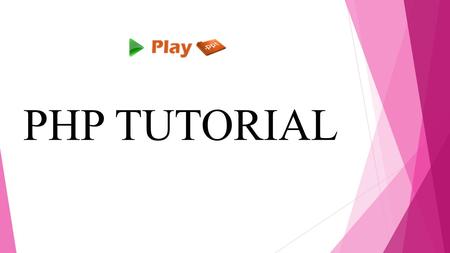 PHP TUTORIAL. HISTORY OF PHP  PHP as it's known today is actually the successor to a product named PHP/FI.  Created in 1994 by Rasmus Lerdorf, the very.