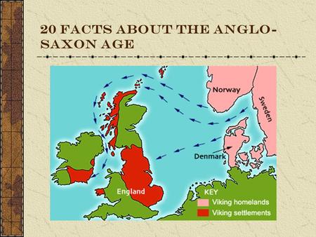 20 FACTS About the Anglo-Saxon Age