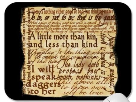 Shakespeare's Hamlet is full of dead bodies, murder, suicide, disease, graves, and talk about death. And there is no traditional Christian comfort or.