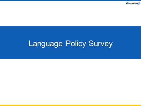 Language Policy Survey. Number of Languages to Require.