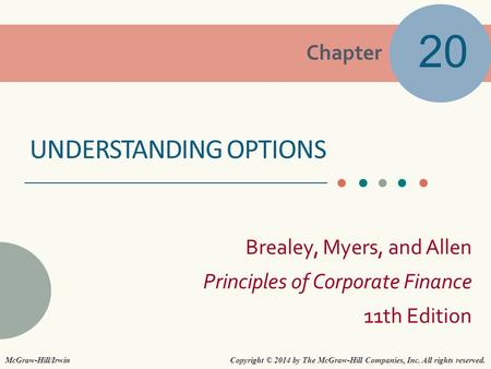 Understanding options