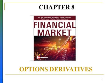 CHAPTER 8 OPTIONS DERIVATIVES.