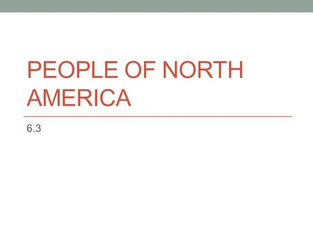 PEOPLE OF NORTH AMERICA 6.3. Cultures of the Southwest Hohokam Lived in present day Arizona. Built irrigation canal s in order to farm in the desert.