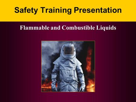 Safety Training Presentation