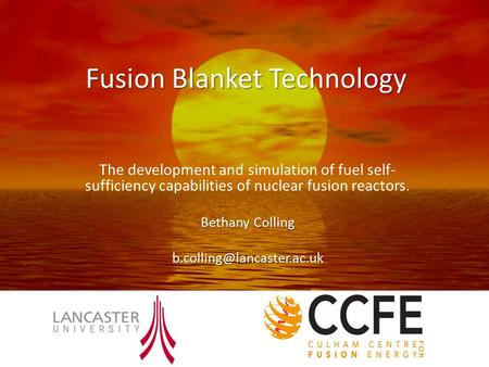 Fusion Blanket Technology