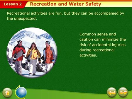 Recreation and Water Safety