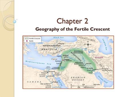 Geography of the Fertile Crescent