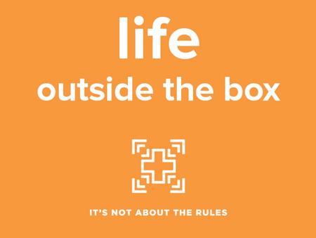 it’s not about the rules, it’s about… it’s about Jesus it's about how his life, his death, and his resurrection sets us free from the rules and the lies.