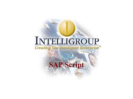 SAP Script. 2 The ASP plus Solutions Company SAP Script is the SAP System's own text- processing system. SAP Script is integrated text management system.