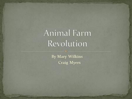 By Mary Wilkins Craig Myers. A forcible overthrow of a government or social order for a new system. The class struggle that is expected to lead to political.