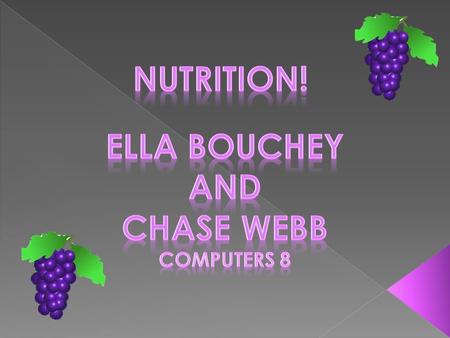  Great source of energy for the body.  Two types: › Simple (sugars)- found in fruits and diary products; easier to digest. › Complex (starches)- most.