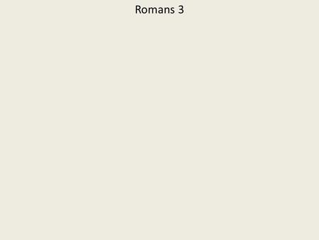 Romans 3.