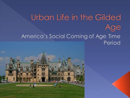  Industrialization  Urbanization  Population of cities grows rapidly › Why? › Where did people come from?  Cities expand outward › Technological.