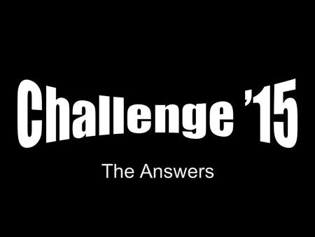 The Answers. Age Old Problem When Alice’s Adventures in Wonderland was first published in 1865, the combined ages of Alice Liddell, to whom Lewis Carroll.