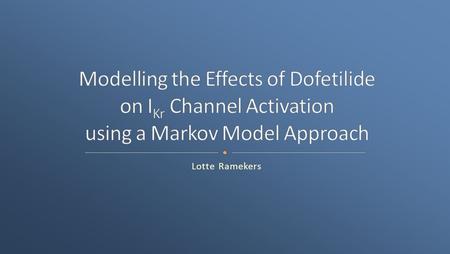 Lotte Ramekers. Research questions Introduction Models Methods Experiments and results Conclusions Questions.