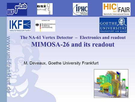 MIMOSA-26 and its readout