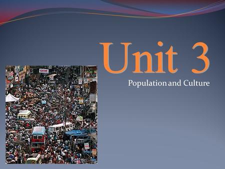 Population and Culture. Human Geography Geography is also the study of languages, religions, customs, economics, and political systems Spatial perspective.