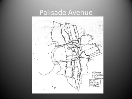 Palisade Avenue. Hudson City North Hudson Railway Trolley.