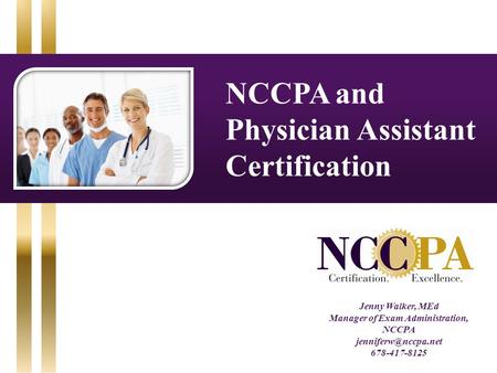 Manager of Exam Administration, NCCPA