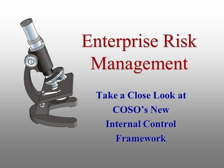 Enterprise Risk Management