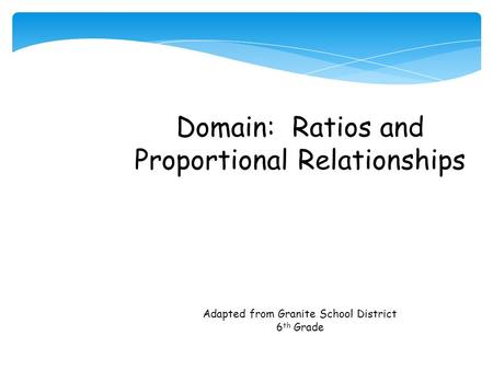 Directions: For each picture, write a sentence to describe a ratio relationship between two quantities. Name the ratio using math symbols. Identify the.