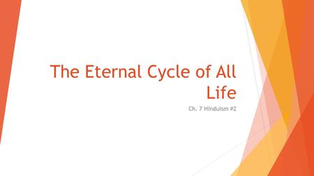 The Eternal Cycle of All Life