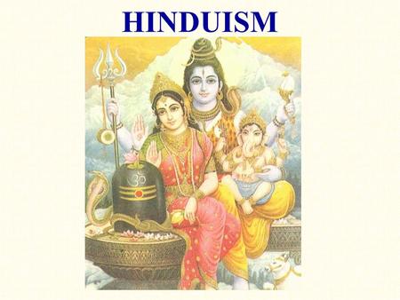 HINDUISM.