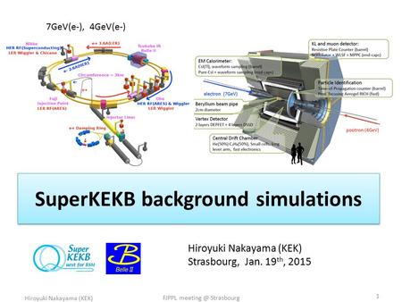 SuperKEKB background simulations