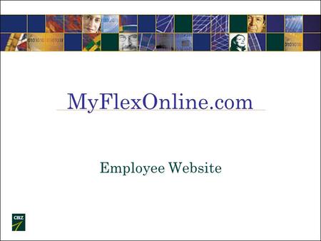 MyFlexOnline.com Employee Website. First Time User Log In Log on to myflexonline.com Click New User.