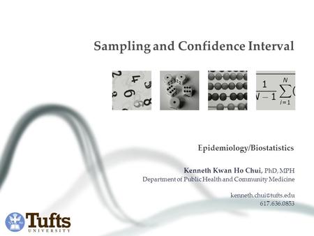 Sampling and Confidence Interval