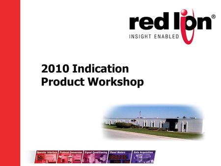 2010 Indication Product Workshop. Goals for Today! Review Tools –Making life easier New Products –Retooled and brand new Marketing Programs –Grow.