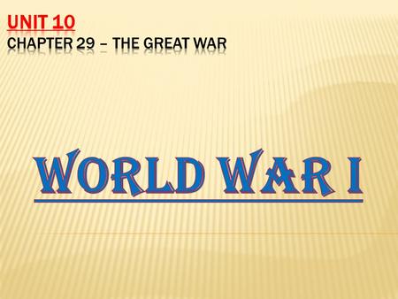 Several factors lead to World War I, a conflict that devastates Europe and has a major impact on the world. Allied soldiers climbing over trenches on.