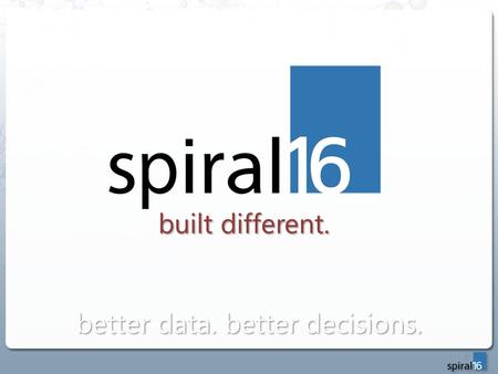 1 built different. better data. better decisions..