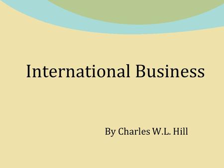 International Business