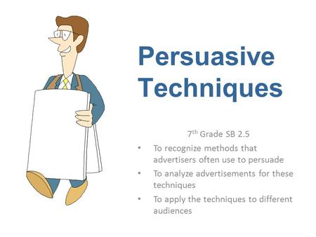 Persuasive Techniques