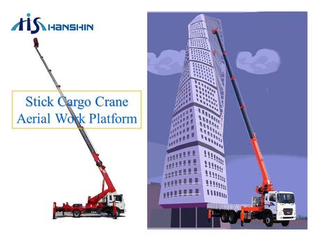 I. Product Introduction (Stick Cargo Crane) 1. Main Features CategoryUnitSCC-056SSCC-066S Max. Lifting Capacity Kg.m14,00015,000 Max. Working Radius.