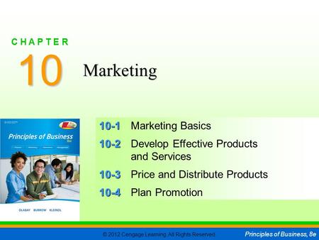 10 Marketing 10-1 Marketing Basics