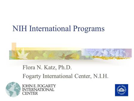 NIH International Programs