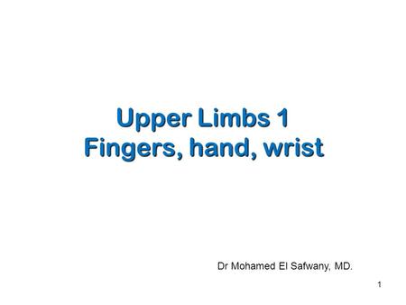 1 Dr Mohamed El Safwany, MD. Intended Learning Outcome 2 The student should be able to recognize technological principles of radiographic imaging of.