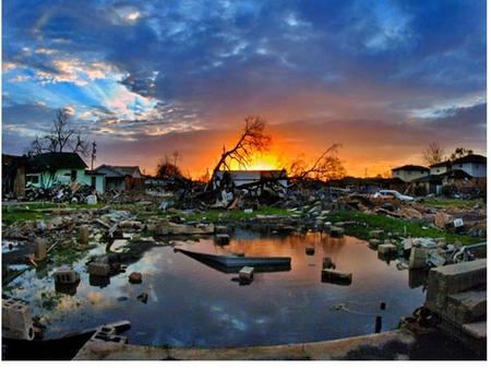 Hurricane Katrina Aug 29, 2005. Gross Hematuria Presenting to ER UTI50% Perineal/Urethral Irritation18% Trauma7% Acute Nephritis4% Coagulopathy3%