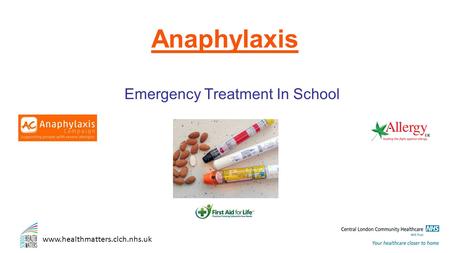 Emergency Treatment In School