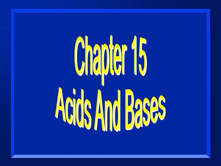 Properties of acids n Taste Sour (kids, don’t try this at home). n Conduct electricity. n Some are strong, some are weak electrolytes. n React with metals.