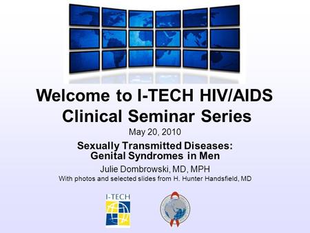 Sexually Transmitted Diseases: Genital Syndromes in Men