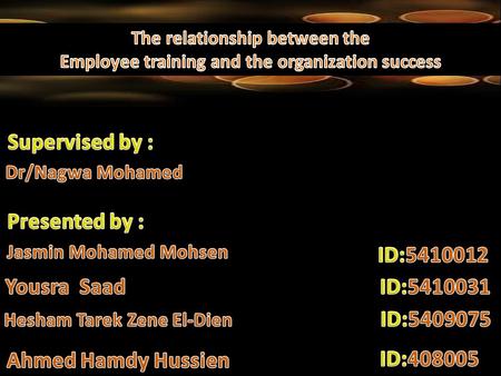 1)Basic literacy training : is training for things like reading, writing and problem-solving skills 2)Interpersonal skills training : is training on.